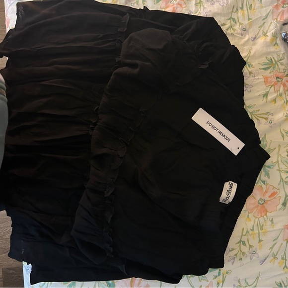 NWT Princess Polly Miriah Maxi Skirt black size 2 - Picture 3 of 4